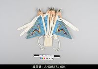 藏品(布袋戲道具-靠旗)的圖片